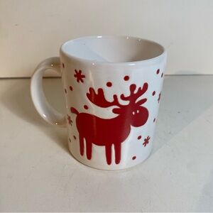 Discontinued Vintage Waechtersbach Germany Willie Reindeer Coffee Mug